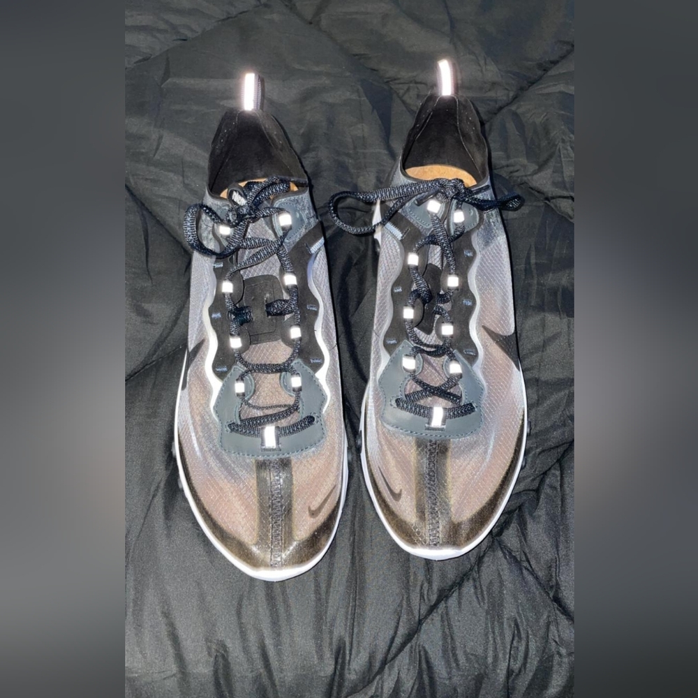 Nike React Element 87 Anthracite/black/white Aq1090-001 Size 12